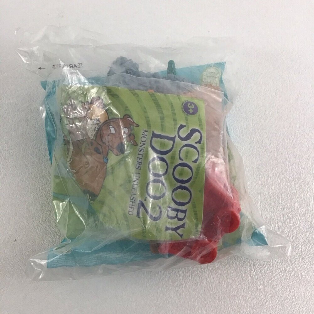 Scooby Doo Monsters Unleashed Burger King Toy Launching Minecart New Sealed 2003 - Picture 6 of 6